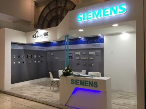 غرفه سازی نمایشگاهی تهران پروژه غرفه سازی شرکت SIEMENS